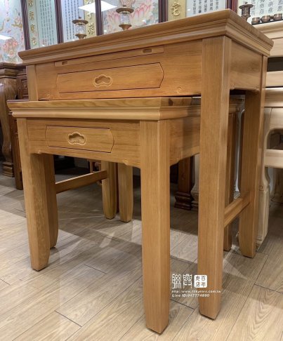 檜木現代簡約桌 7