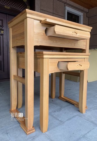 檜木現代簡約桌 4